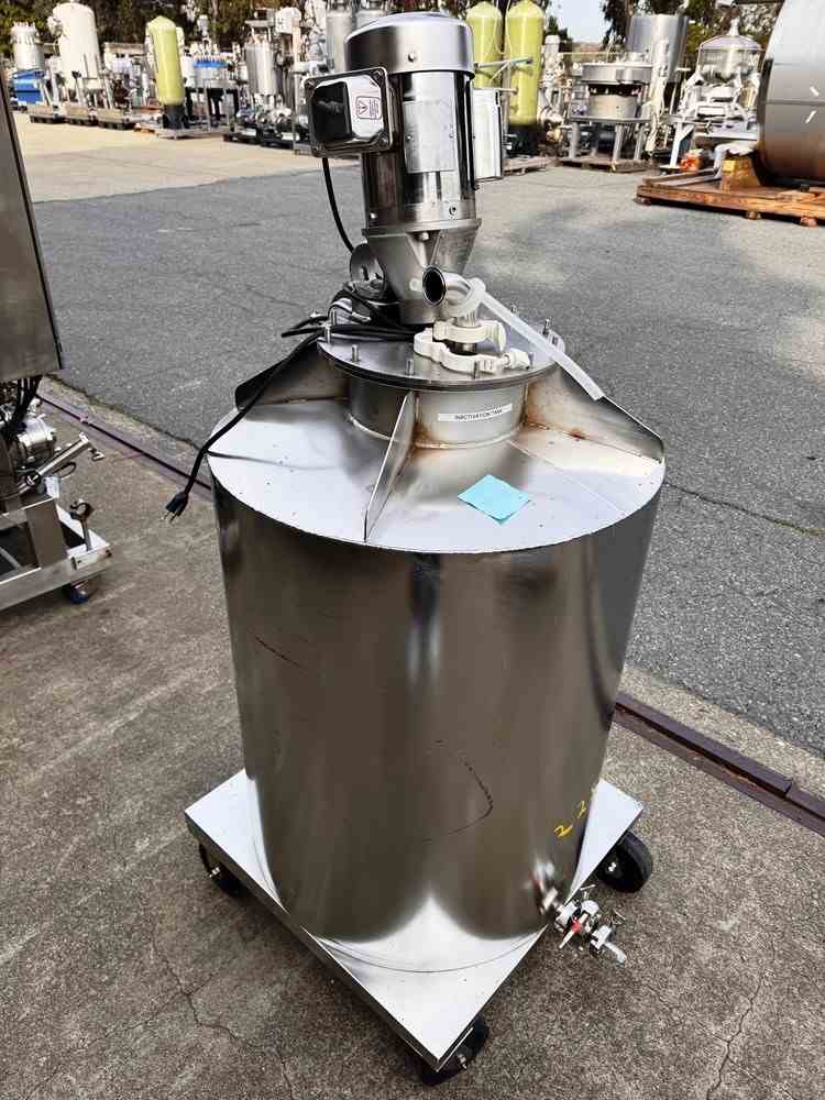 100 Gal Stainless Steel Mix Tank