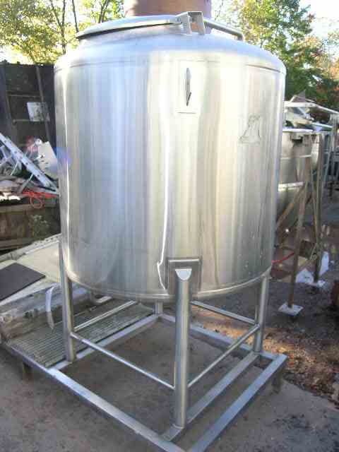 200 Gal Cherry Burrell Stainless Steel Tank 4645 New Used And