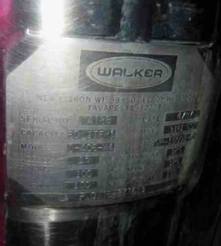 Gal Walker Stainless Steel Reactor New Used And Surplus