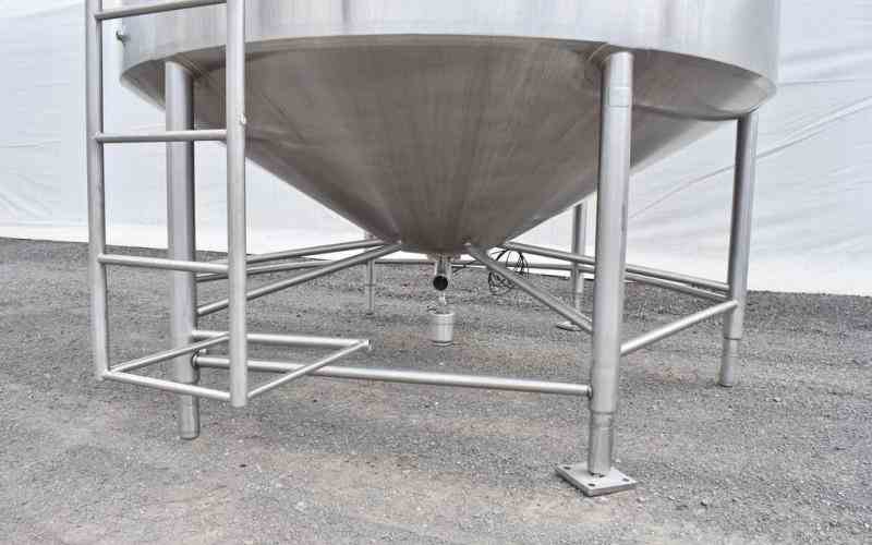 2600 Gal DCI Stainless Steel Tank With Sweep Agitation 15953 New