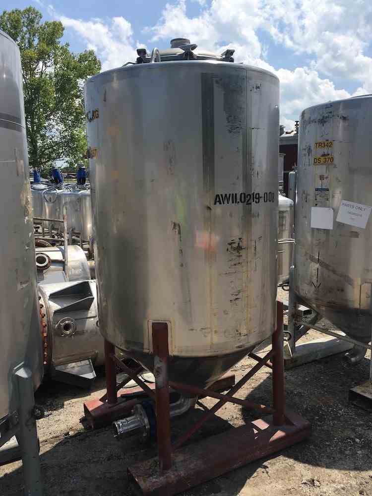 500 Gal Walker Stainless Steel Tank 18260 New Used And Surplus