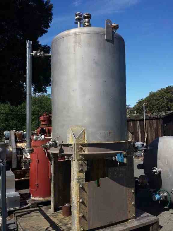 Gal Industrial Alloy Fab Pressure Vessel New Used And