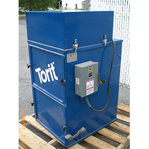 torit collector dust cfm equipment