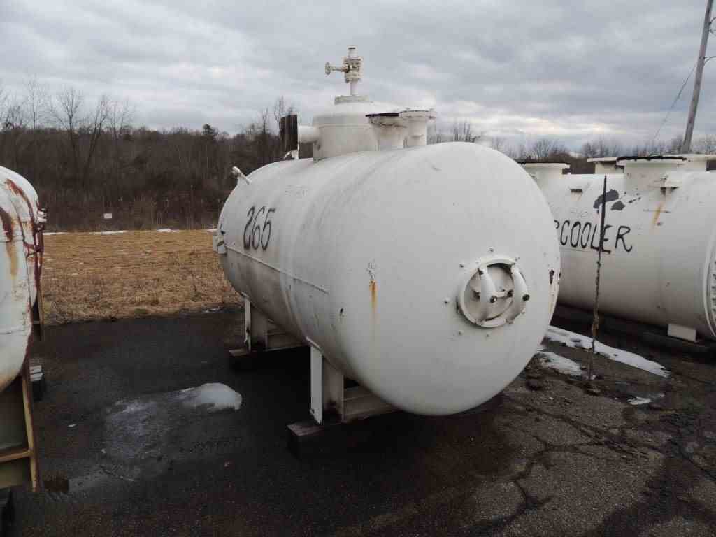 1020 Gal ASC Manufacturing Co Horizontal Carbon Steel Pressure Vessel