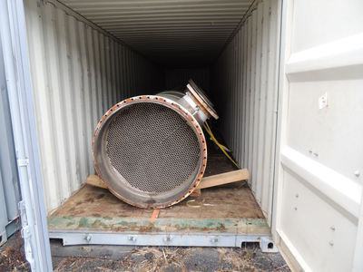 3695 Sq Ft RECO Inconel Shell & Tube Heat Exchanger