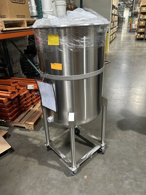 50 Gal Stainless Steel Tank