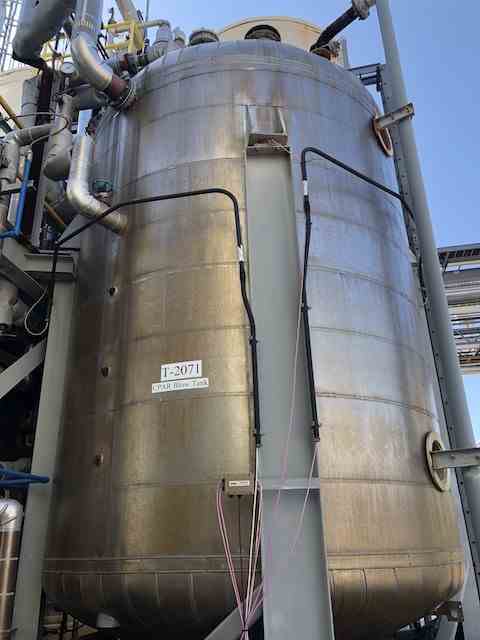 6600 Gal Pfaudler Glass Lined Reactor