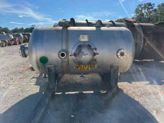 1000 Gal Tate Metal Works Stainless Steel Pressure Vessel