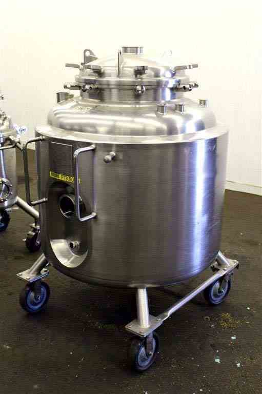 105 Gal Precision Stainless Inc SS Stainless Steel Reactor Body | 16393 ...