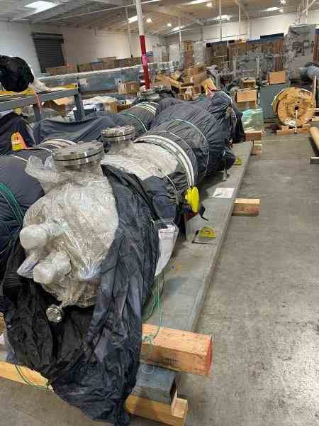 1228 Sq Ft Stainless Steel Shell & Tube Heat Exchanger