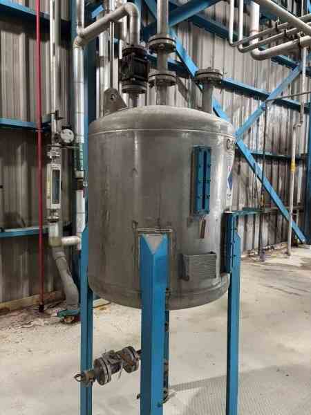 130 Gal Alloy Fab 304 S/S Pressure Vessel