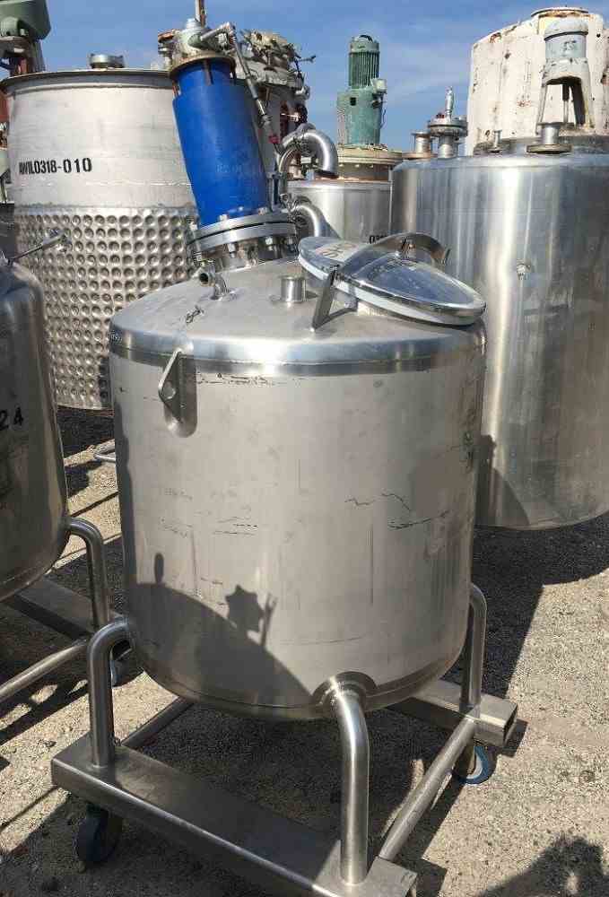 130 Gal Feldmeier Stainless Steel Mix Tank | 15927 | New Used and ...