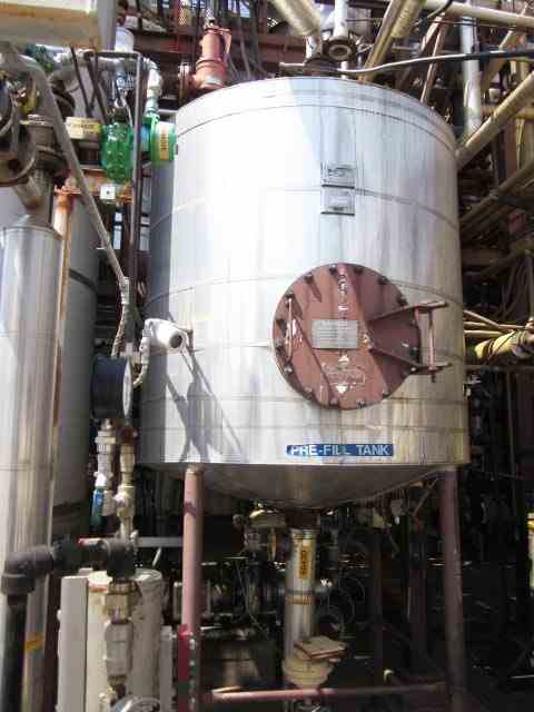 1400 Gal Hebeler 304L-SS Pressure Vessel