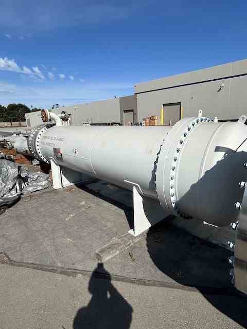 2836 Sq Ft Southern Heat Exchanger (SHE) Stainless Steel Shell & Tube Heat Exchanger