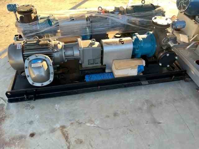 15 HP Blackmer Stainless Steel Positive Displacement Pump