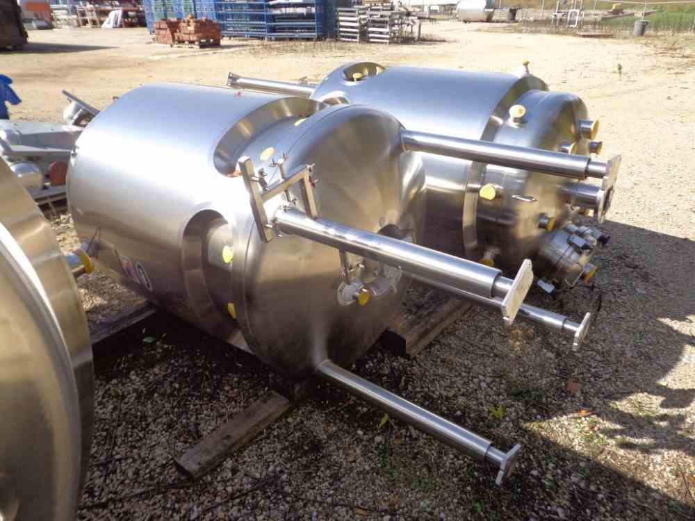 158 Gal UNUSED 316L-SS Stainless Steel Reactor Body | 11901 | New Used ...