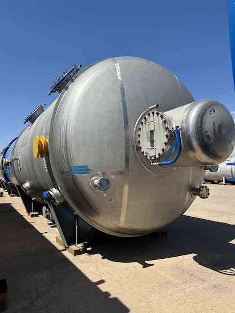 13700 Gal Equipromex Stainless Steel Double Pressure Vessel