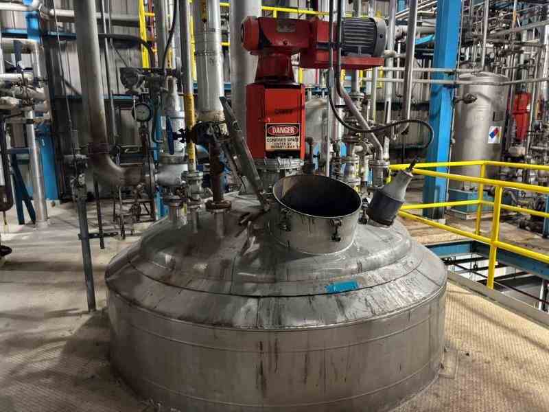 1950 Gal Alloy Fab Stainless Steel Reactor