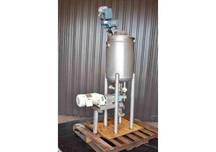 20 Gal A&B Process Systems Stainless Steel Tank | 16371 | New Used And ...