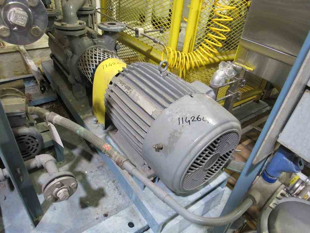 SIHI Stainless Steel Vacuum Pump - 20 HP