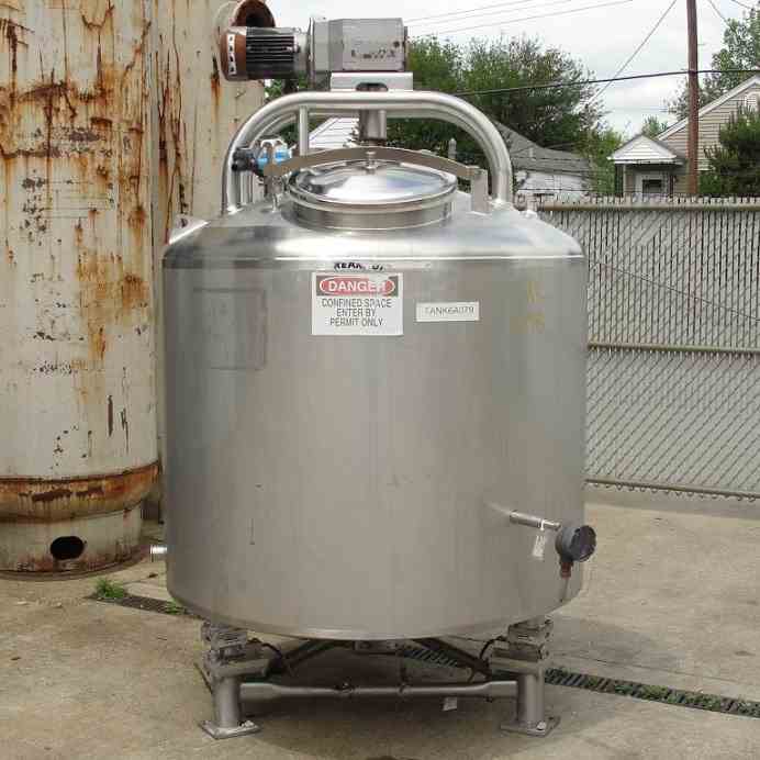 200 Gal Feldmeier Stainless Steel Tank | 6256 | New Used and Surplus ...