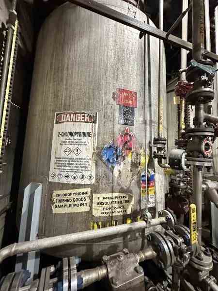 2000 Gallon Stainless Steel Pressure Vessel - Perry Products