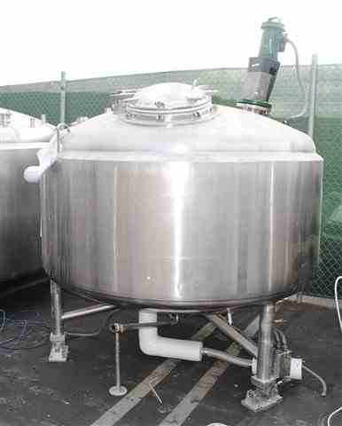 2000 Liter DCI 316L Stainless Steel Reactor | 12447 | New Used and ...