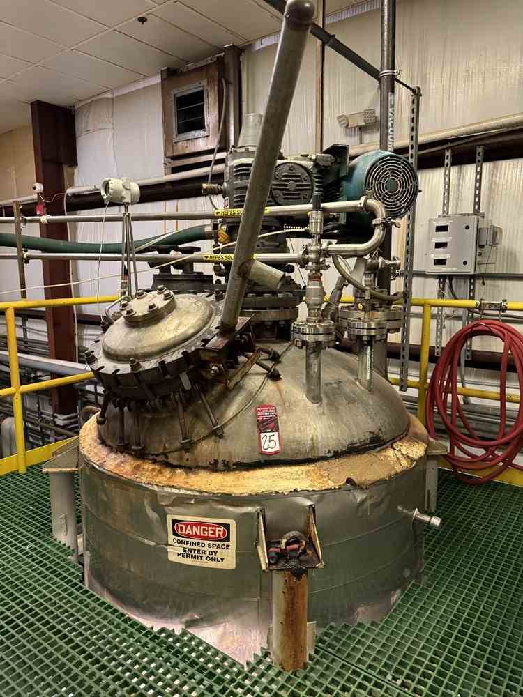 2500 Gal Walker  Stainless Steel Reactor