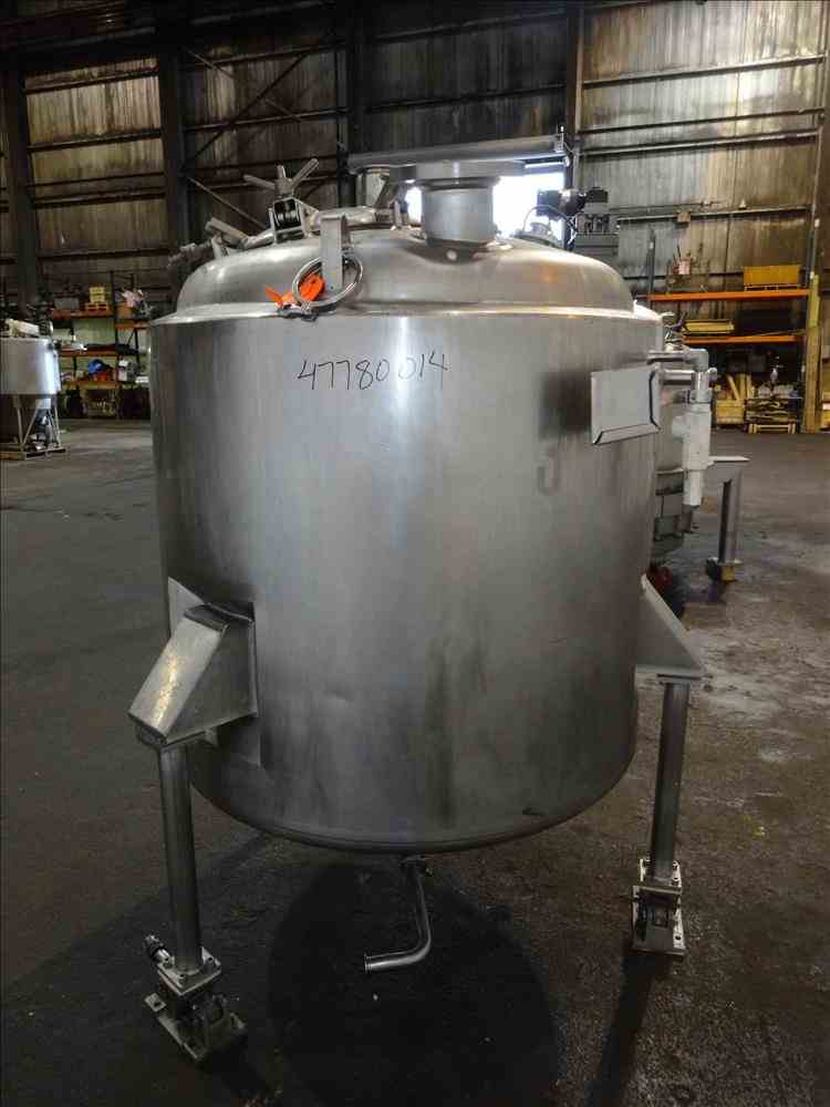 265 Gal Mueller Stainless Steel Reactor | 11668 | New Used and Surplus ...