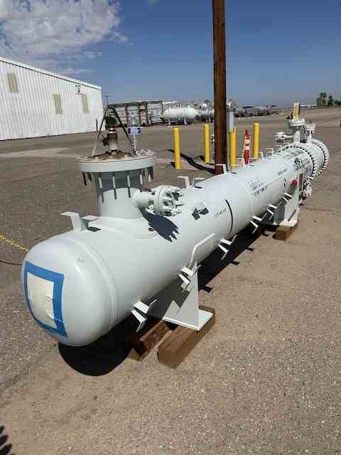 Unused 284 Sq Ft Fabsco Shell & Tube Heat Exchanger - Duplex 2205 SS