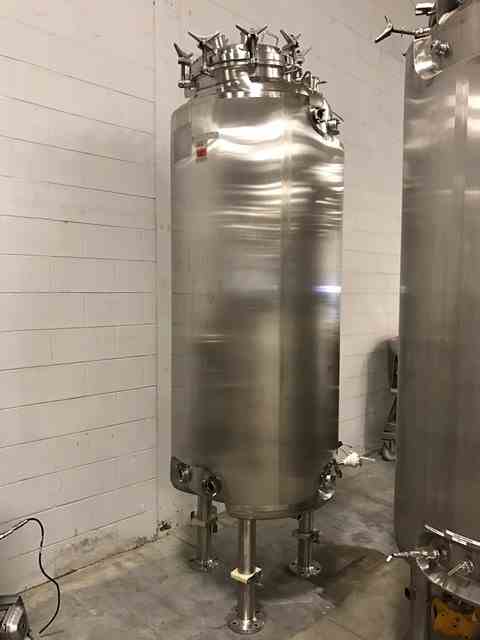 290 Gal Precision Stainless  Inc Stainless Steel Reactor