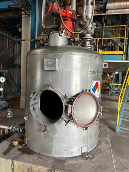 323 Gal Alloy Fab Stainless Steel Pressure Vessel