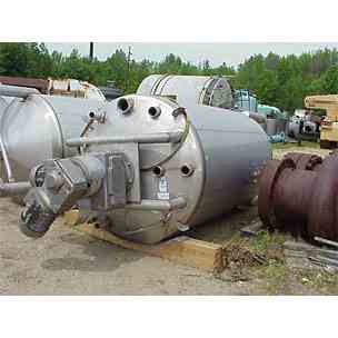 2000 Gal Stainless Fabrication Inc. Stainless Steel Tank | 3498 | New ...