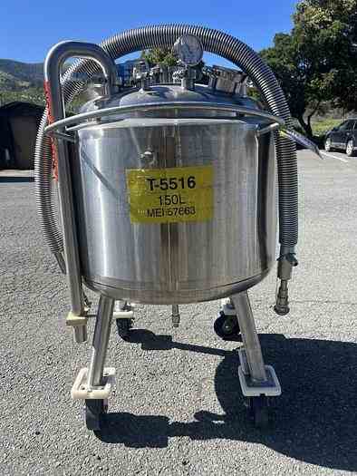 40 Gal Precision Stainless, Inc Hastelloy C-22 Reactor