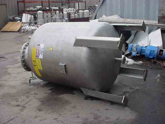 488 Gal 316-SS Stainless Steel Pressure Vessel | 14523 | New Used and ...