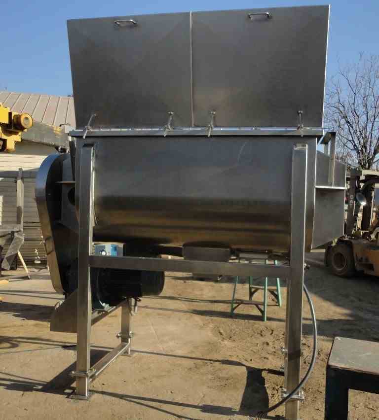 50 Cu Ft 304-SS Ribbon Blender | 14221 | New Used and Surplus Equipment ...