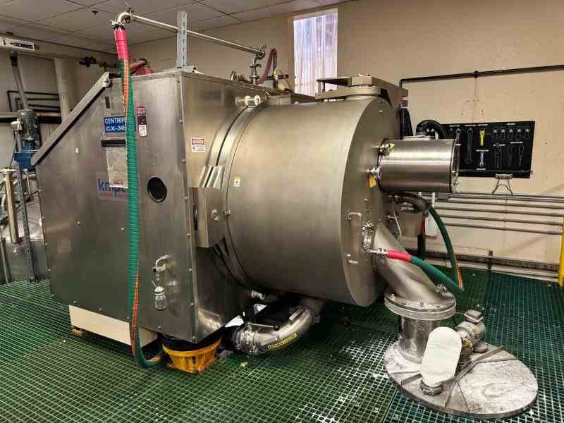 50 " Dia KMPT HZ1250/2.5ph Peeler Centrifuge