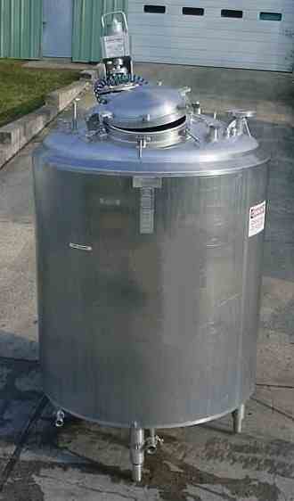 500 Gal Cherry-Burrell Stainless Steel Pressure Vessel | 9628 | New ...