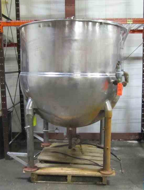 500 Gal Groen Stainless Steel Kettle | 15487 | New Used and Surplus ...