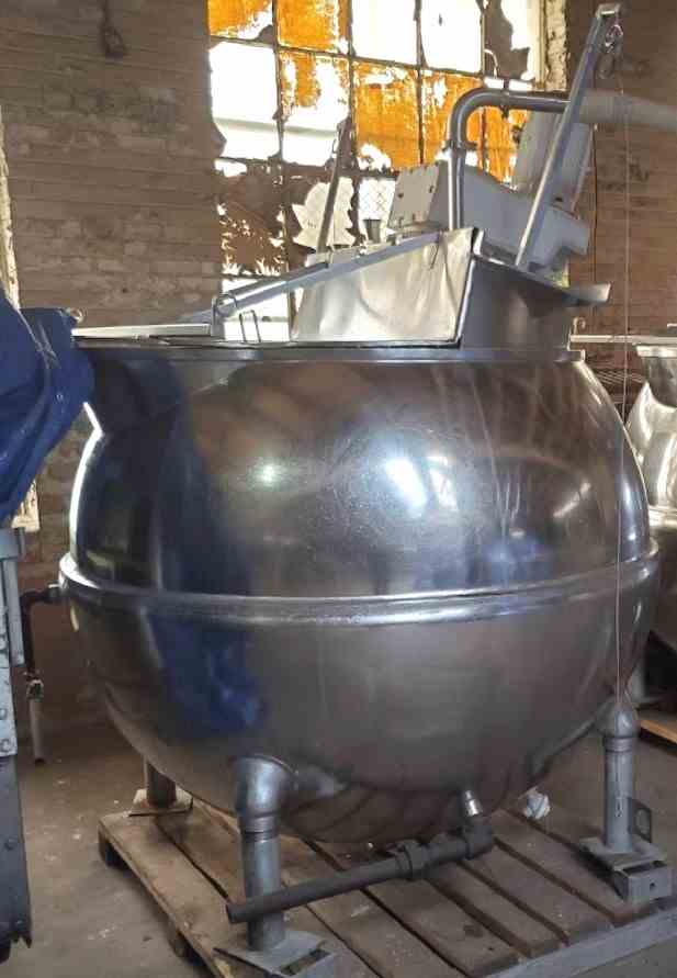 500 Gal Groen Stainless Steel Kettle