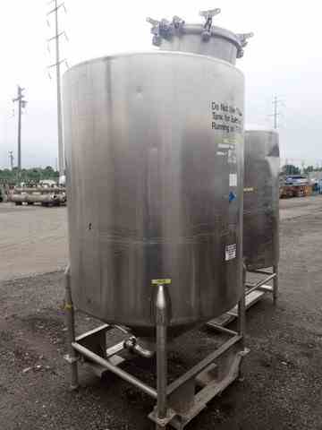 500 Gal Stainless Steel Storage Tank | 14781 | New Used and Surplus ...