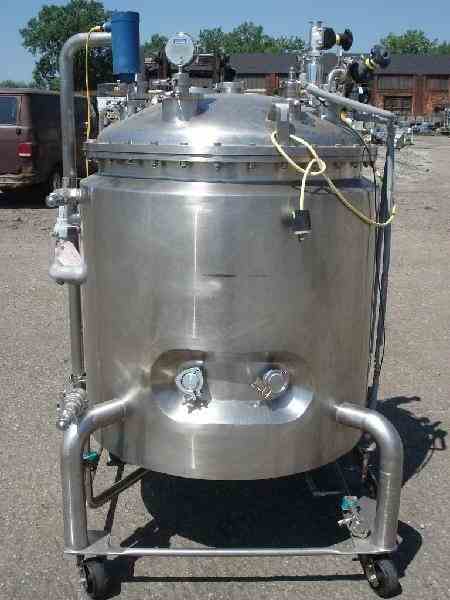 130 Gal DCI Inc. 316L-SS Stainless Steel Reactor Body | 11164 | New ...