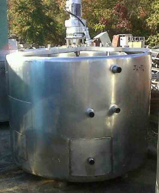 600 Gal Alloy Products Stainless Steel Tank