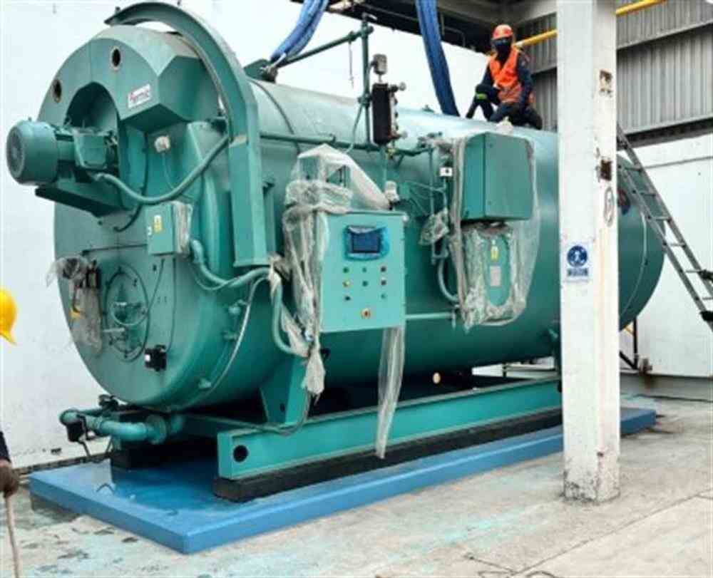 600 HP Cleaver Brooks Firetube Boiler