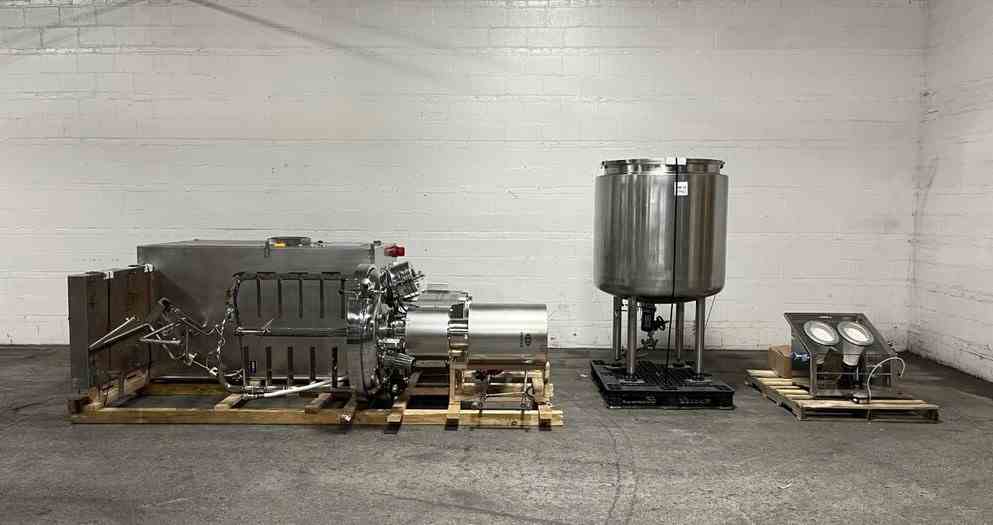 600 Liters Krieger MMD600 Twin Motion Vacuum Mixer