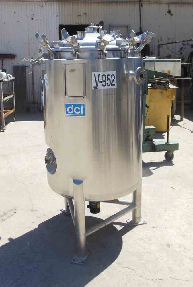 66 Gal DCI Inc. Glass Lined Reactor (Body)