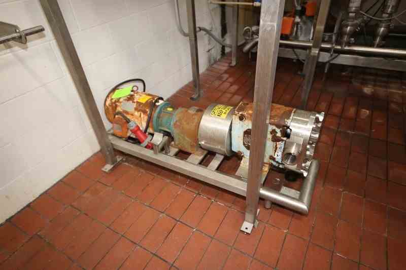 7.5 HP Waukesha Cherry-Burrell Positive Displacement Pump