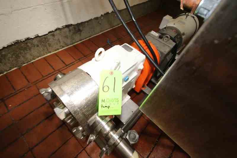 7.5 HP Waukesha SS Positive Displacement Pump