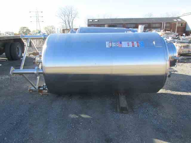 700 Gal DCI Inc. 316-SS Stainless Steel Reactor Body