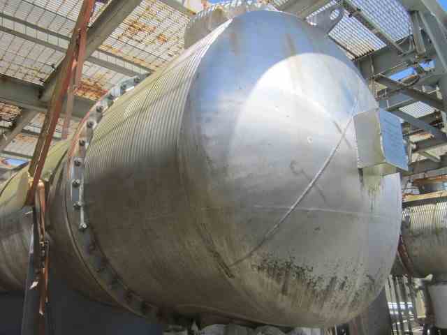 7782 Sq Ft Praj Industries Stainless Steel Shell & Tube Heat Exchanger ...